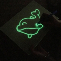 Люминесцентный планшет для рисования светом