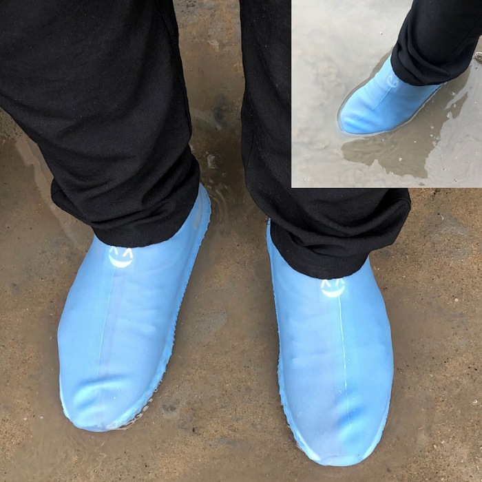 Силиконовые бахилы для защиты обуви